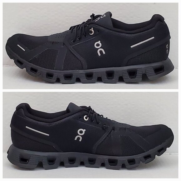 ON CLOUD 5 Cloudtec Womens Size 10 Black Running Trail Speed Lace Shoes 59.98905 - Picture 6 of 11